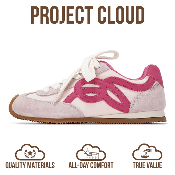 Project Cloud | "Little Lowy" Kids Sneakers | Memory Foam | Breathable | Lightweight | Non-Slip