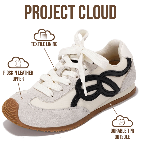Project Cloud | "Little Lowy" Kids Sneakers | Memory Foam | Breathable | Lightweight | Non-Slip