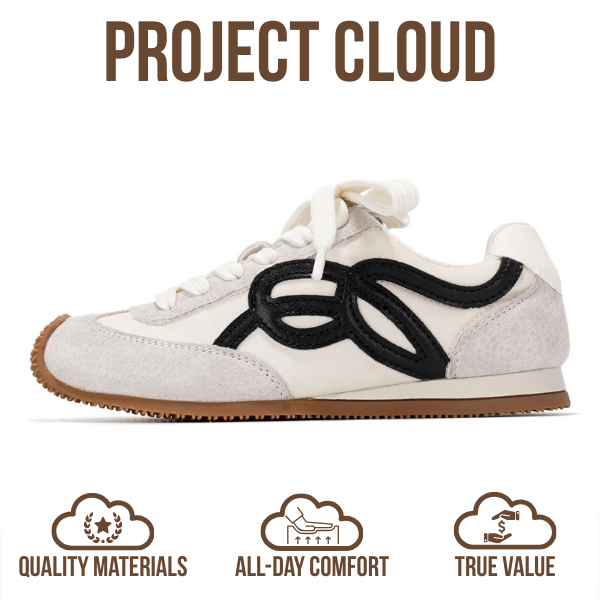 Project Cloud | "Little Lowy" Kids Sneakers | Memory Foam | Breathable | Lightweight | Non-Slip