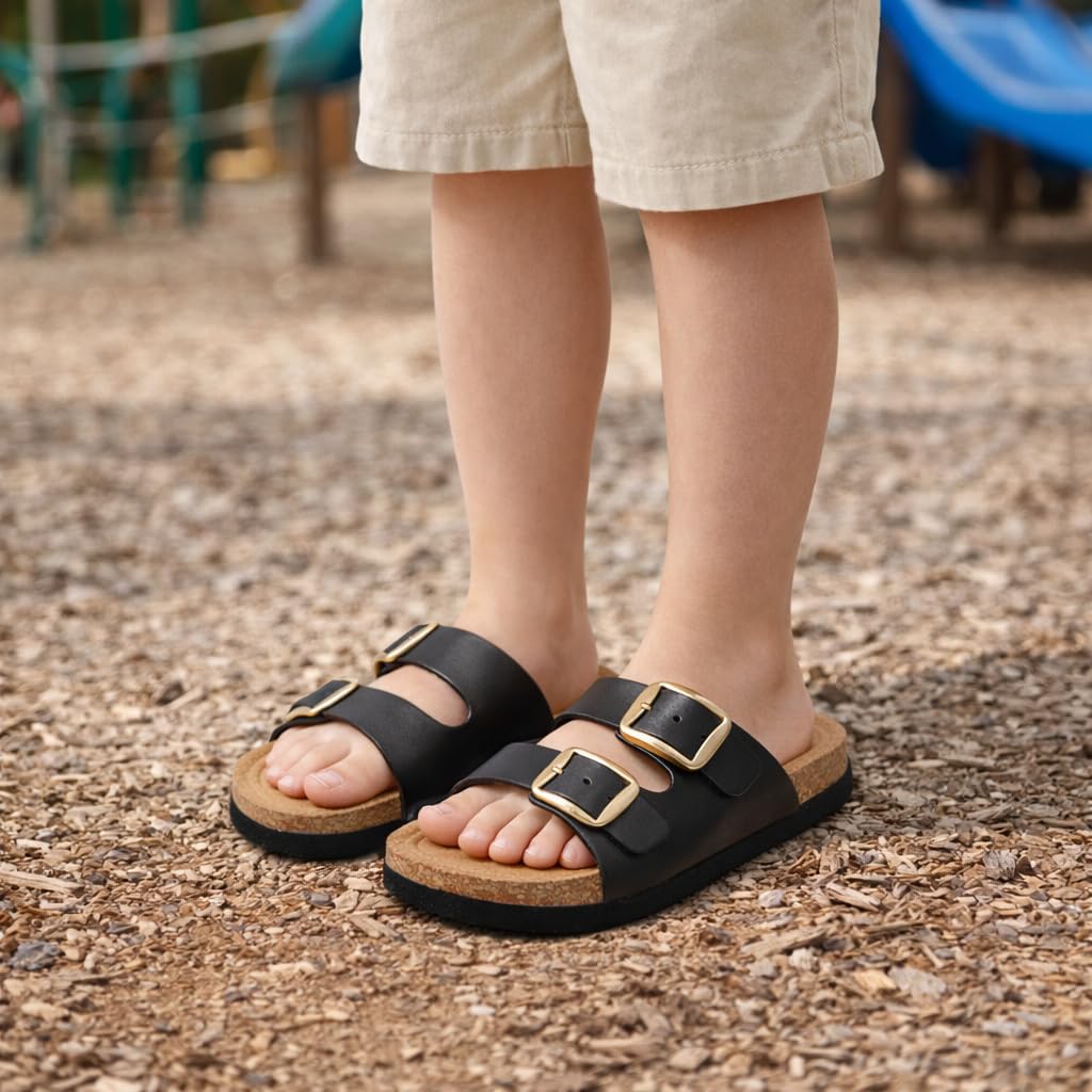 Project Cloud Kids Sandals with Adjustable Buckle | Memory Foam | Lightweight | Non-Slip - Little Santorini - Project Cloud - Sandals -Shop Project Cloud premium footwear Now!