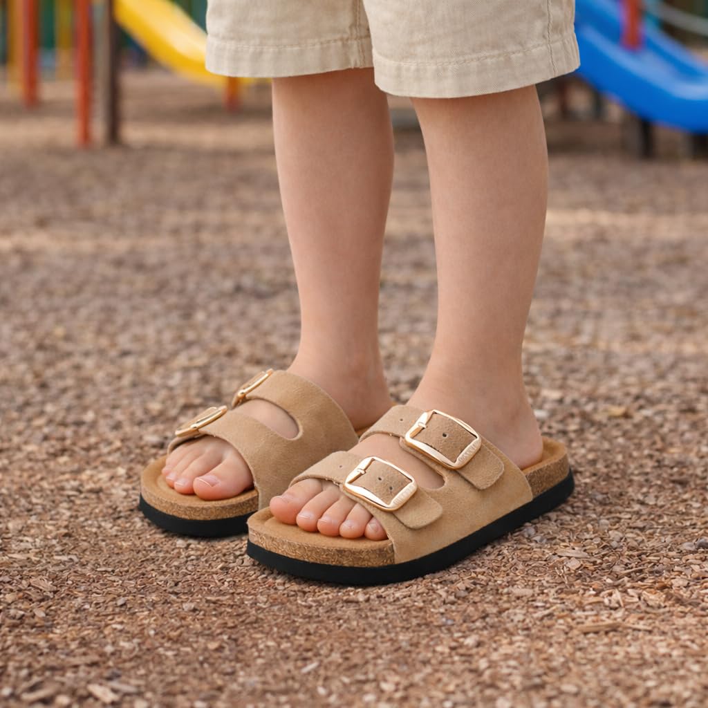 Project Cloud Kids Sandals with Adjustable Buckle | Memory Foam | Lightweight | Non-Slip - Little Santorini - Project Cloud - Sandals -Shop Project Cloud premium footwear Now!