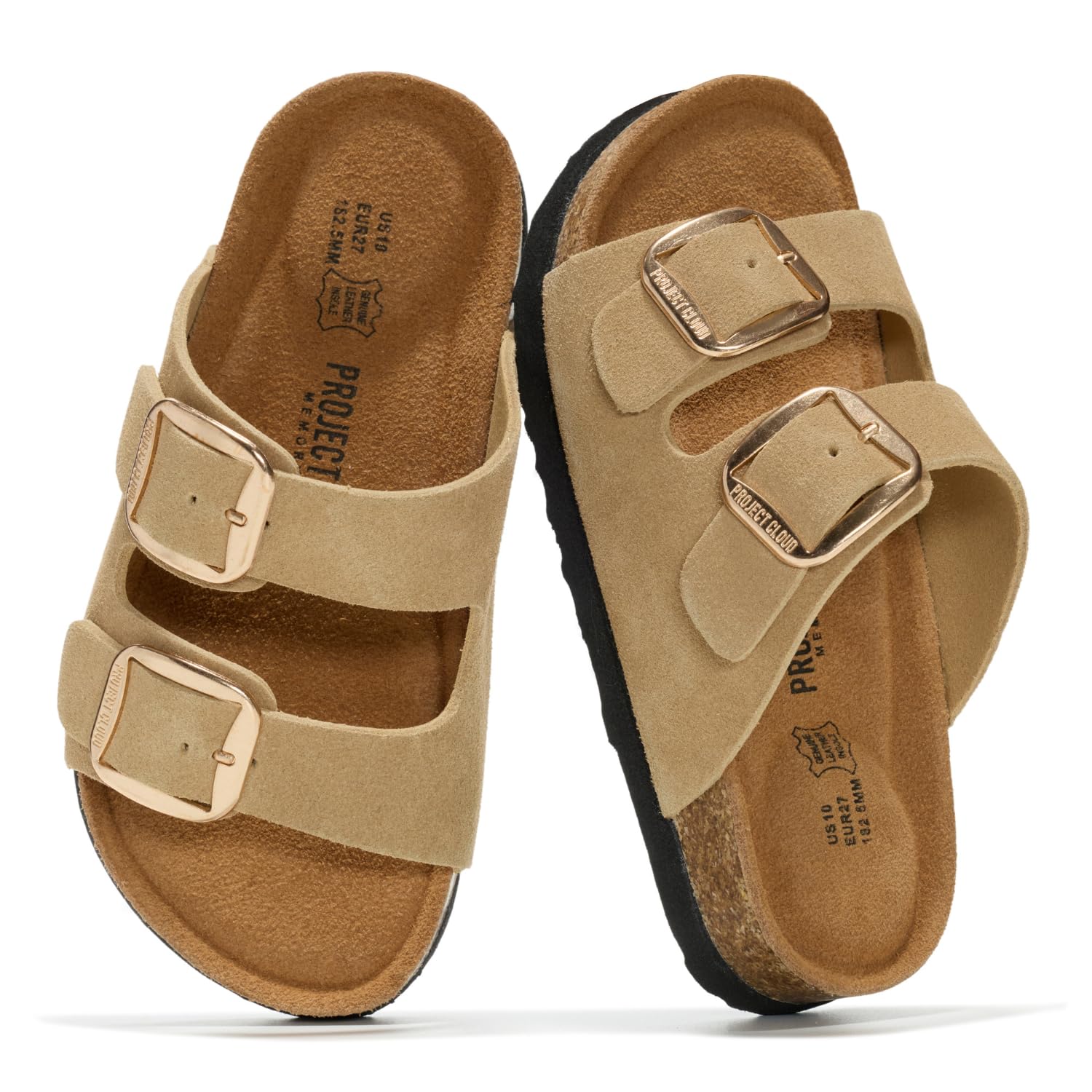 Project Cloud Kids Sandals with Adjustable Buckle | Memory Foam | Lightweight | Non-Slip - Little Santorini - Project Cloud - Sandals -Shop Project Cloud premium footwear Now!