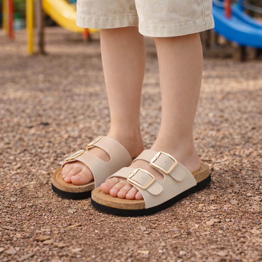 Project Cloud Kids Sandals with Adjustable Buckle | Memory Foam | Lightweight | Non-Slip - Little Santorini - Project Cloud - Sandals -Shop Project Cloud premium footwear Now!
