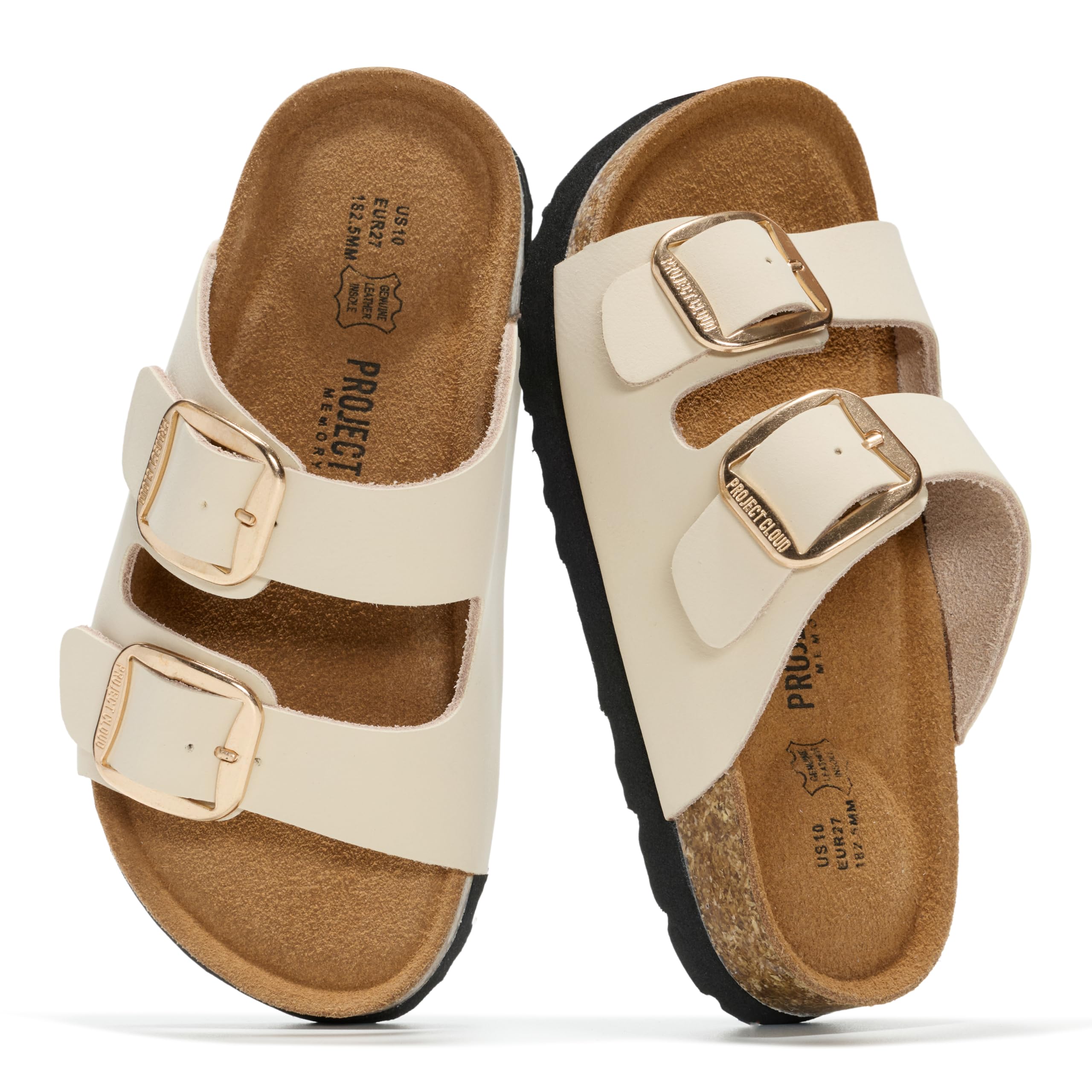 Project Cloud Kids Sandals with Adjustable Buckle | Memory Foam | Lightweight | Non-Slip - Little Santorini - Project Cloud - Sandals -Shop Project Cloud premium footwear Now!