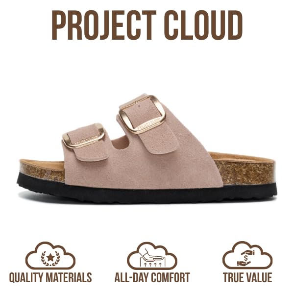 Project Cloud Kids Sandals with Adjustable Buckle | Memory Foam | Lightweight | Non-Slip - Little Santorini - Project Cloud - Sandals -Shop Project Cloud premium footwear Now!