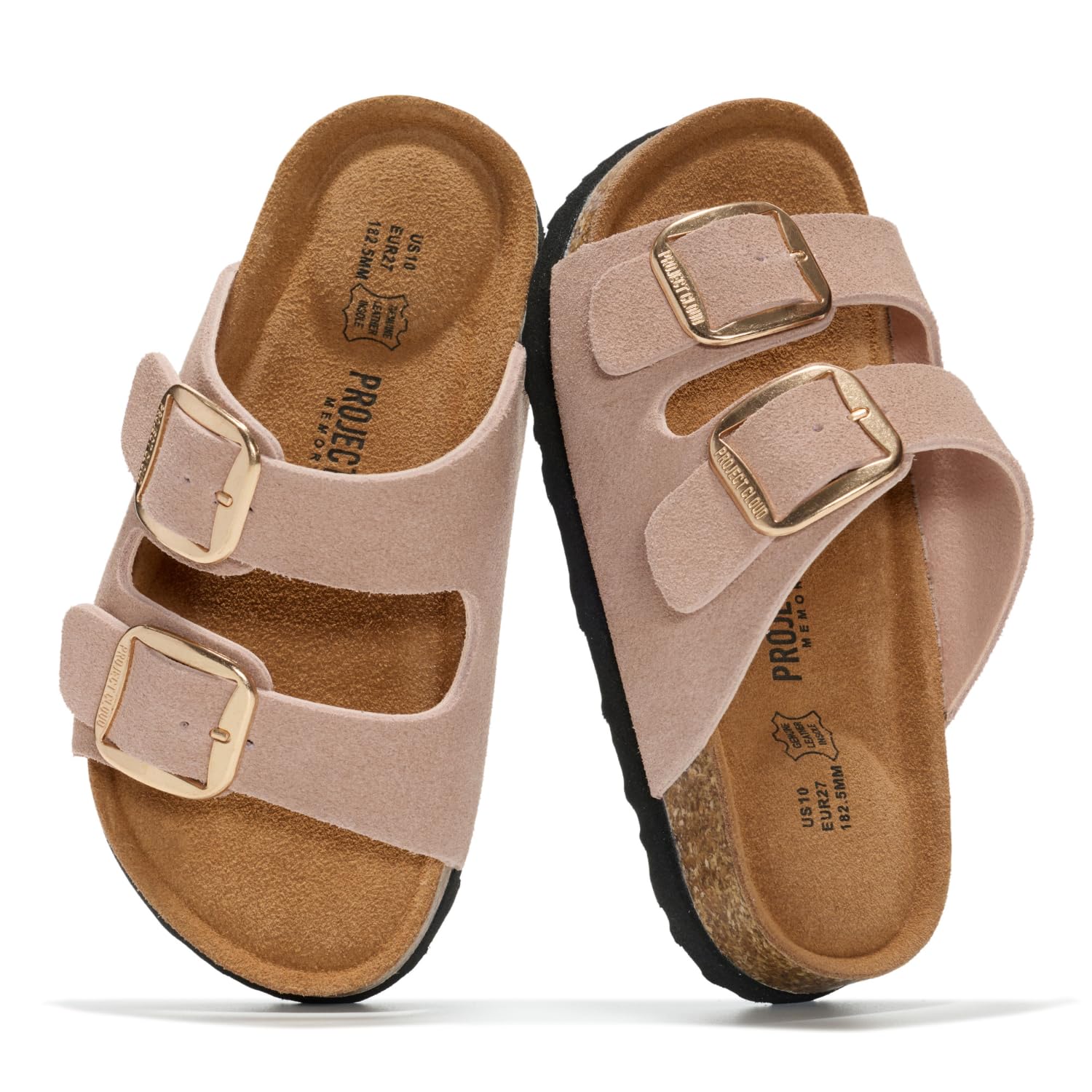 Project Cloud Kids Sandals with Adjustable Buckle | Memory Foam | Lightweight | Non-Slip - Little Santorini - Project Cloud - Sandals -Shop Project Cloud premium footwear Now!