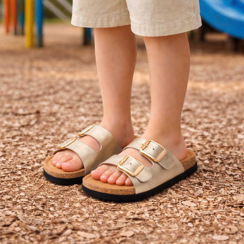 Project Cloud Kids Sandals with Adjustable Buckle | Memory Foam | Lightweight | Non-Slip - Little Santorini - Project Cloud - Sandals -Shop Project Cloud premium footwear Now!