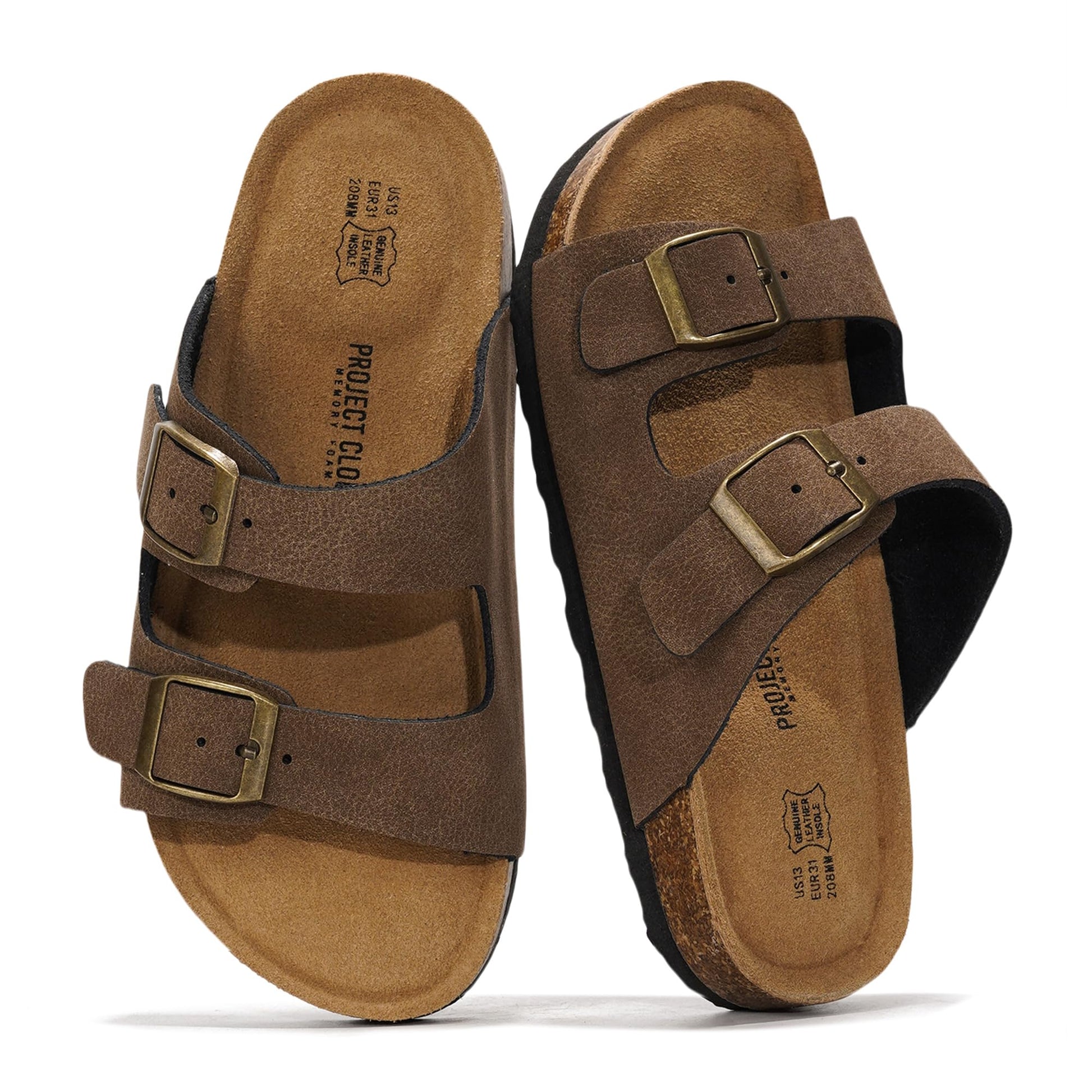 Project Cloud Kids | Genuine Leather Slides for Kids | Water Resistant | Lightweight | Non-Slip - Little Venita - Project Cloud - Sandals -Shop Project Cloud premium footwear Now!