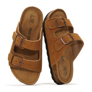 Project Cloud | "Little Venita" Slides for Kids| Genuine Leather | Water Resistant | ProjectPlush | Lightweight | Non-Slip