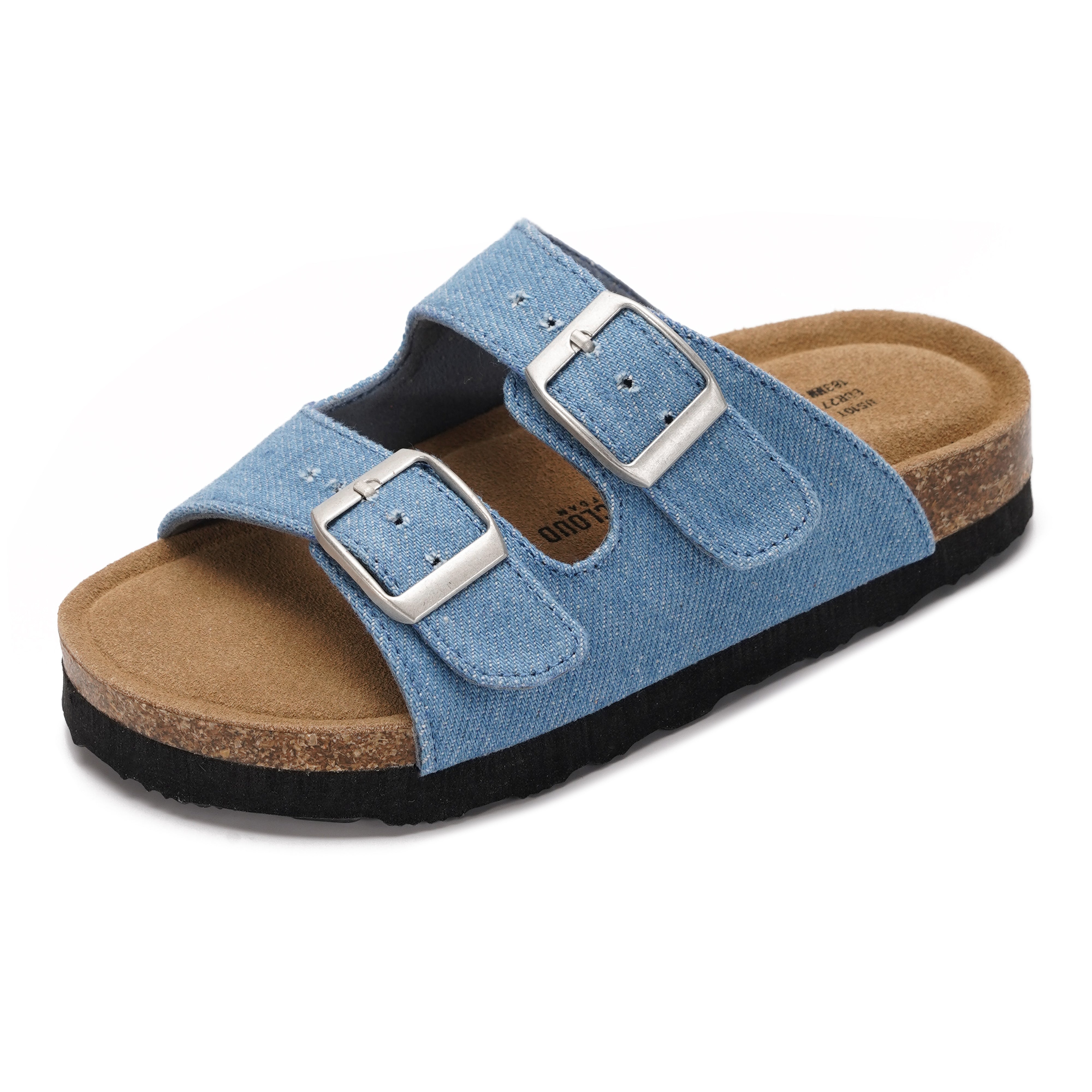 Project Cloud Kids | Genuine Leather Slides for Kids | Water Resistant | Lightweight | Non-Slip - Little Venita