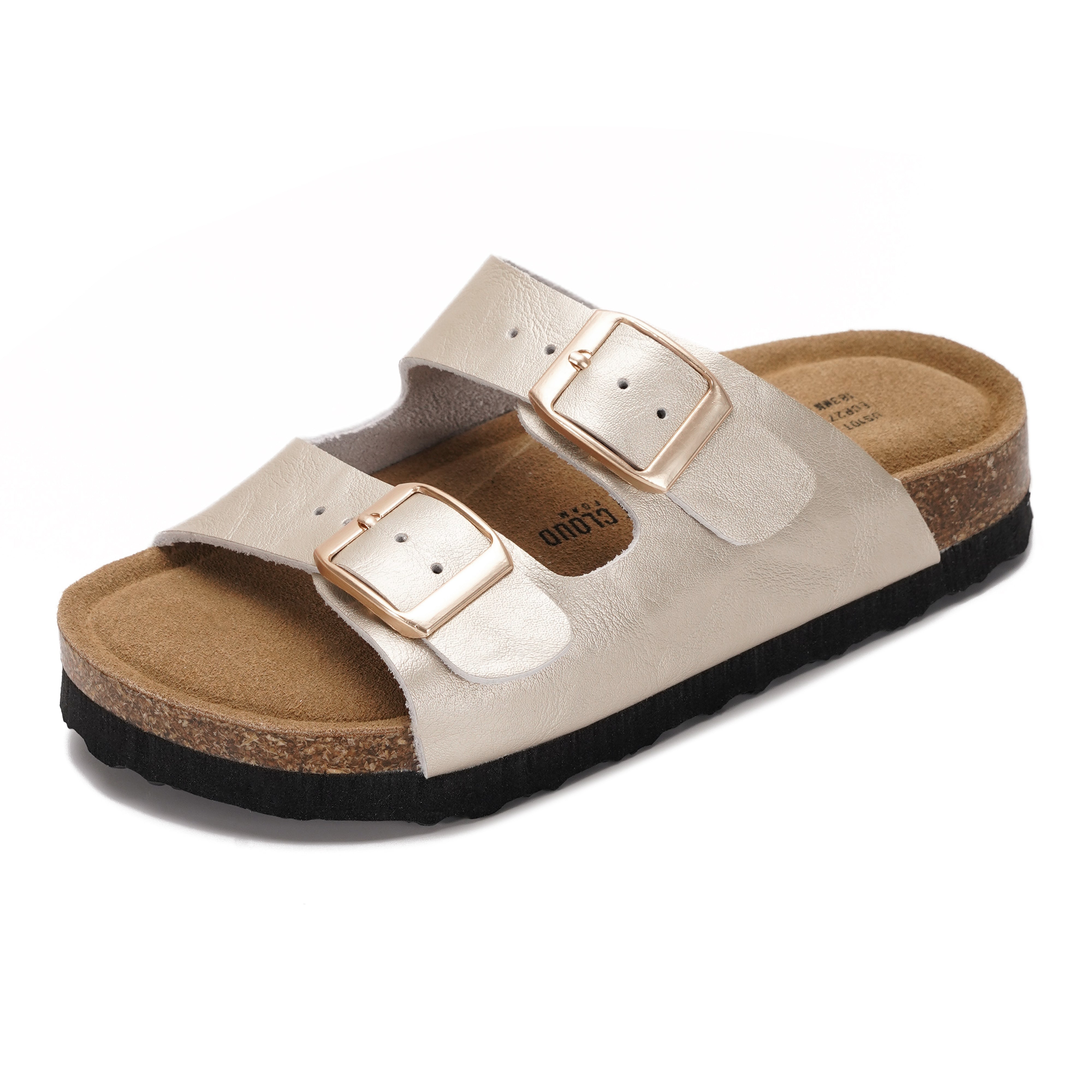 Project Cloud Kids | Genuine Leather Slides for Kids | Water Resistant | Lightweight | Non-Slip - Little Venita