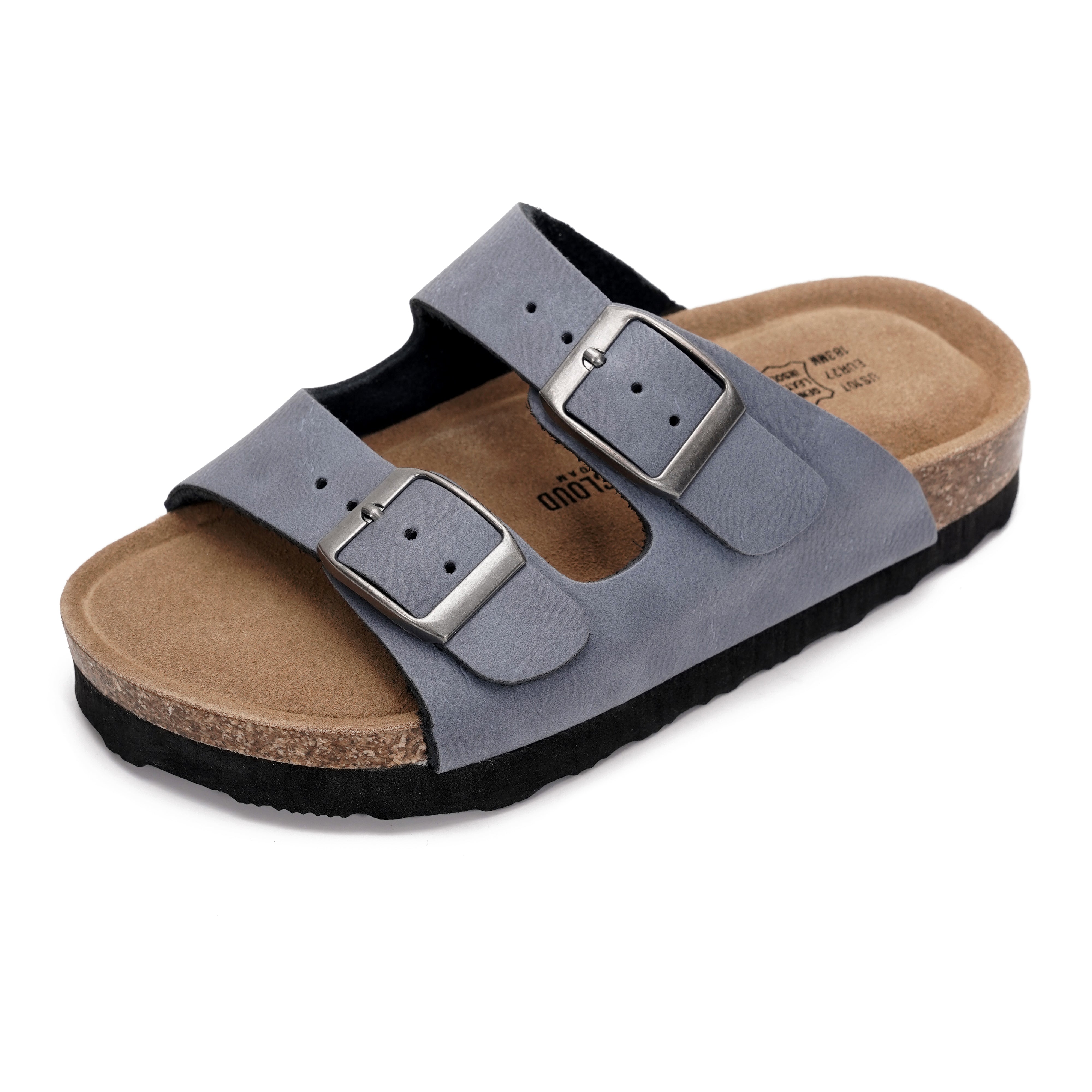Project Cloud Kids | Genuine Leather Slides for Kids | Water Resistant | Lightweight | Non-Slip - Little Venita