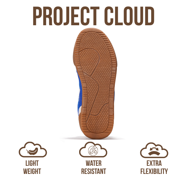 Project Cloud Kids | Sneakers for Boys & Girls | Memory Foam | Lightweight | Non-Slip - Little Verdict