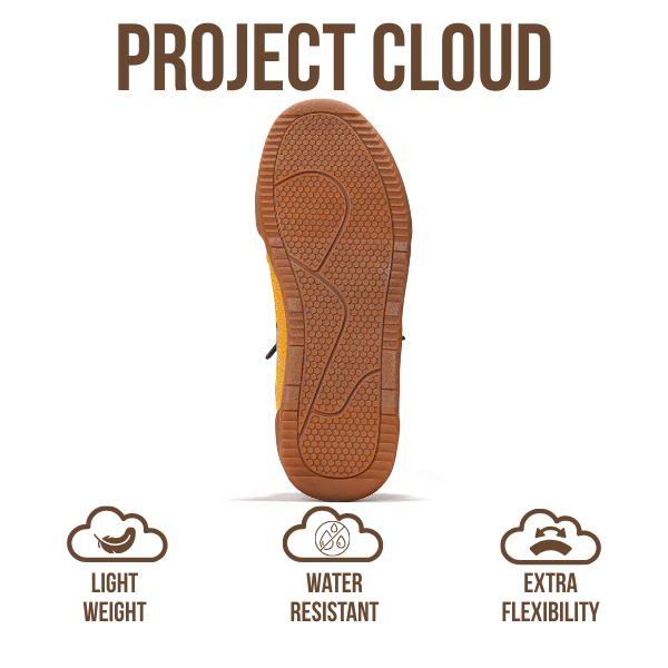 Project Cloud Kids | Sneakers for Boys & Girls | Memory Foam | Lightweight | Non-Slip - Little Verdict