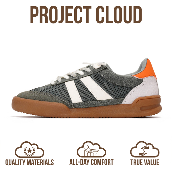Project Cloud Kids | Sneakers for Boys & Girls | Memory Foam | Lightweight | Non-Slip - Little Verdict