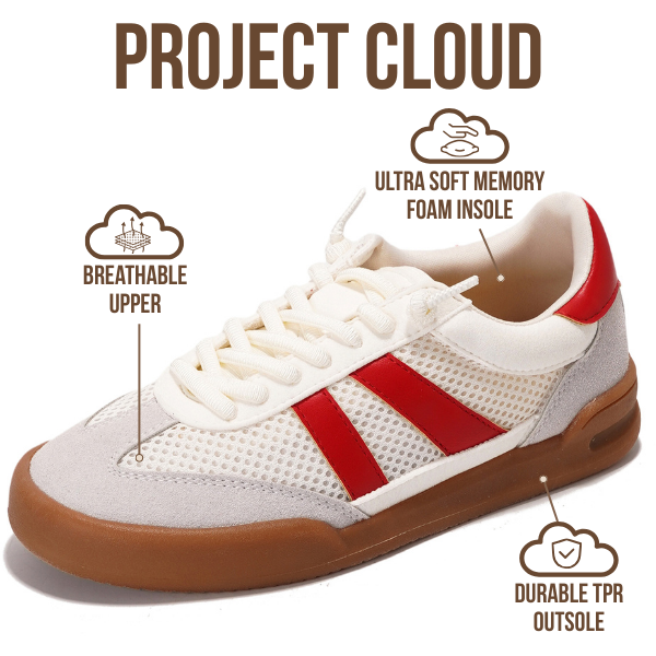 Project Cloud Kids | Sneakers for Boys & Girls | Memory Foam | Lightweight | Non-Slip - Little Verdict