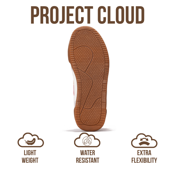 Project Cloud Kids | Sneakers for Boys & Girls | Memory Foam | Lightweight | Non-Slip - Little Verdict