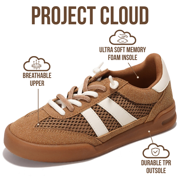 Project Cloud Kids | Sneakers for Boys & Girls | Memory Foam | Lightweight | Non-Slip - Little Verdict