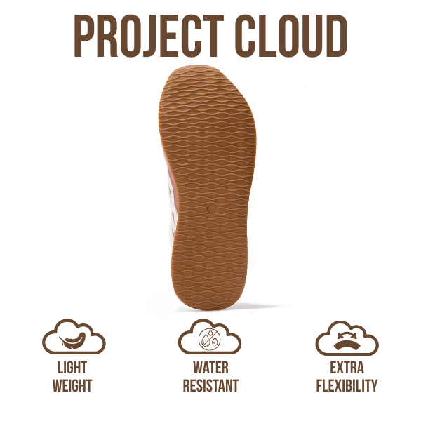 Project Cloud | "Lowy" Trendy Sneakers for Women | Memory Foam Insole | Lightweight | Non-Slip