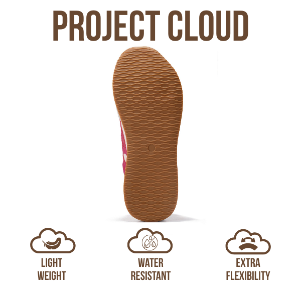 Project Cloud | "Lowy" Trendy Sneakers for Women | Memory Foam Insole | Lightweight | Non-Slip