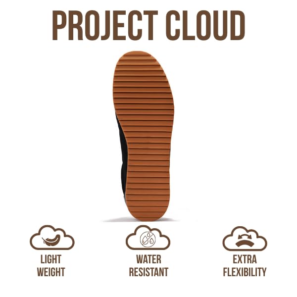 Project Cloud | "Lynn" Fashion Sneakers for Women | Lace-up | Memory Foam | Lightweight | Non-Slip