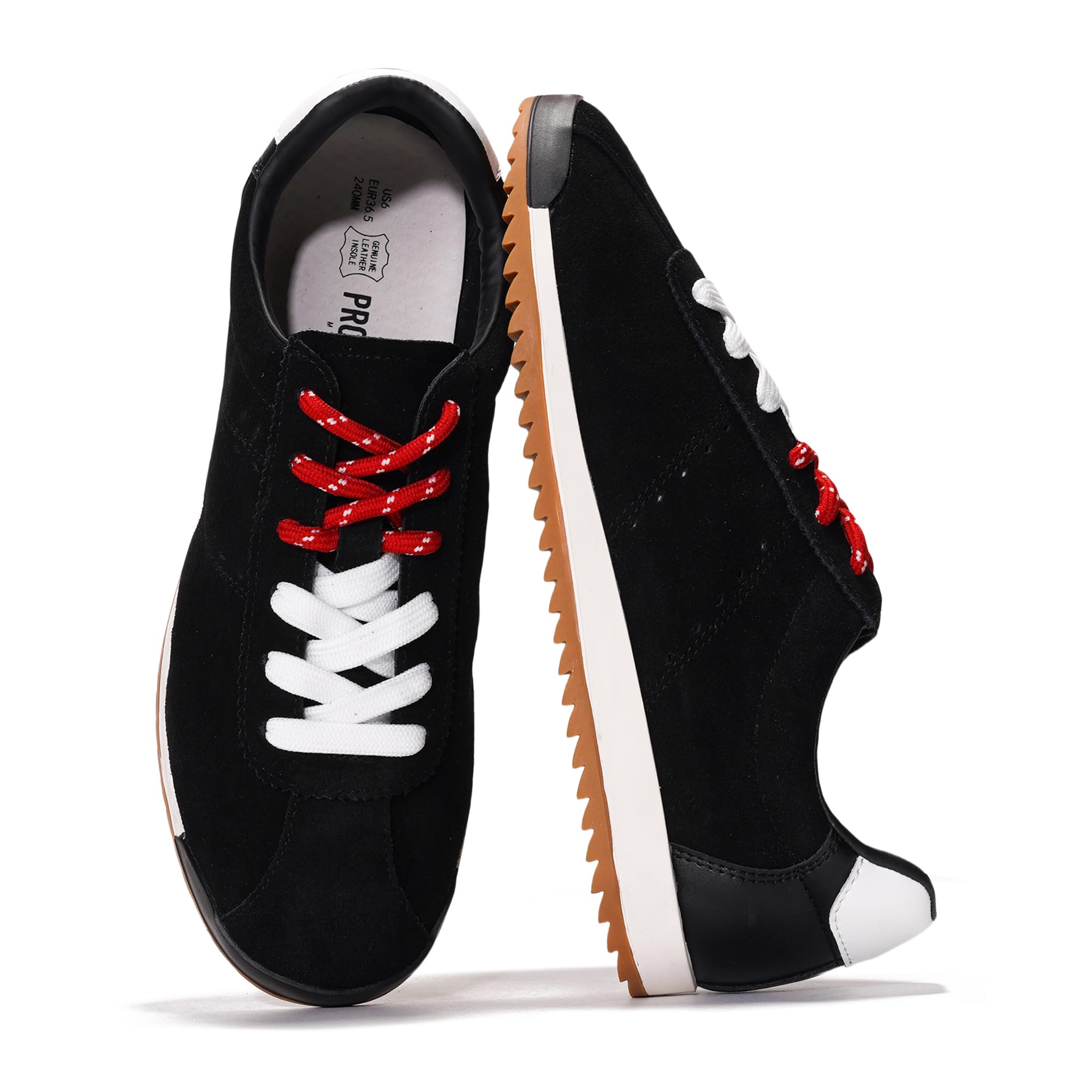 Project Cloud | "Lynn" Fashion Sneakers for Women | Lace-up | Memory Foam | Lightweight | Non-Slip