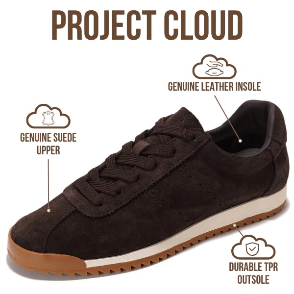Project Cloud | "Lynn" Fashion Sneakers for Women | Lace-up | Memory Foam | Lightweight | Non-Slip
