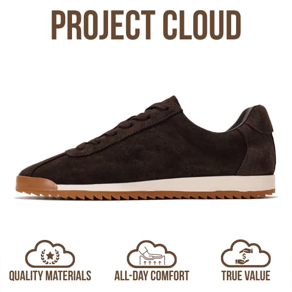 Project Cloud | "Lynn" Fashion Sneakers for Women | Lace-up | Memory Foam | Lightweight | Non-Slip