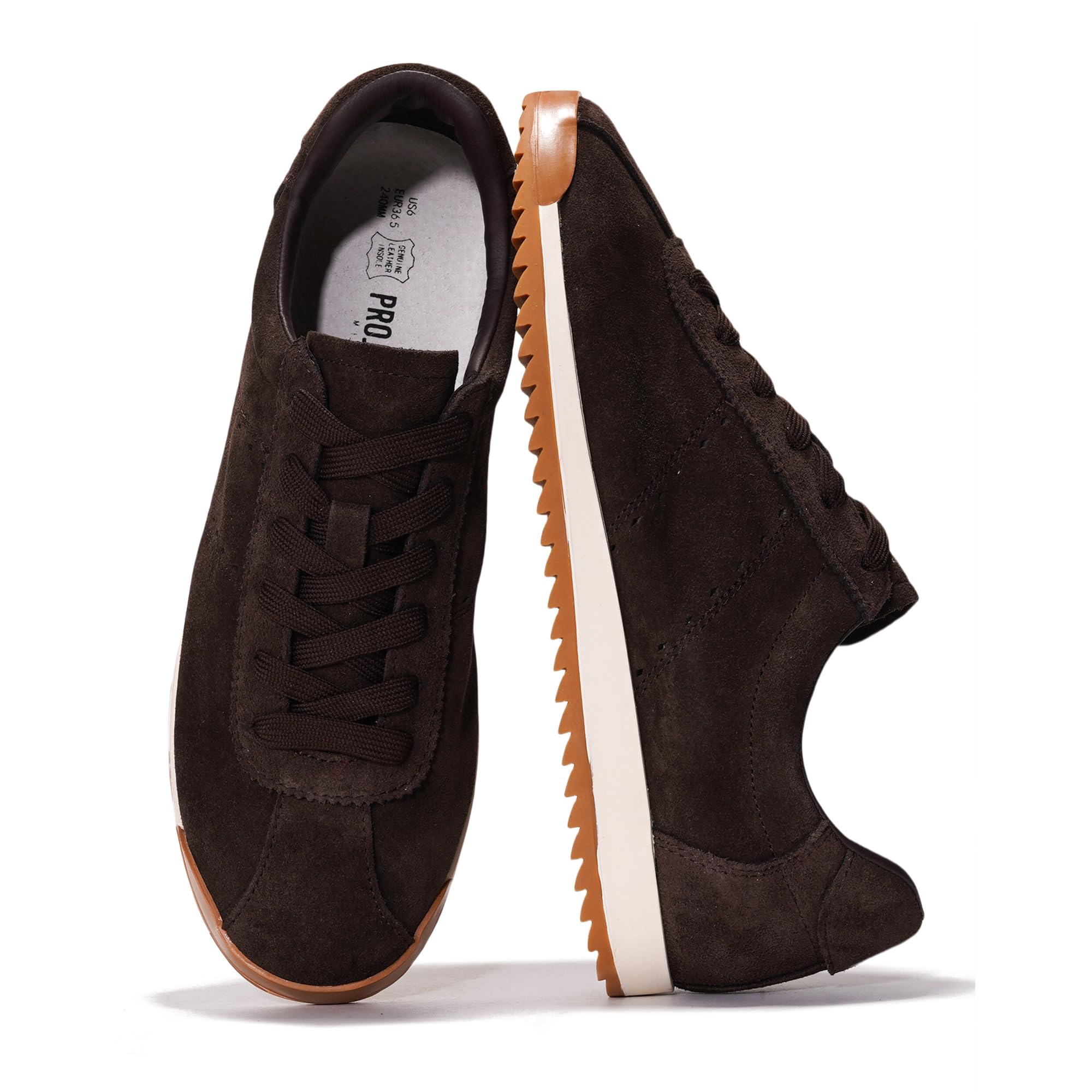 Project Cloud | "Lynn" Fashion Sneakers for Women | Lace-up | Memory Foam | Lightweight | Non-Slip