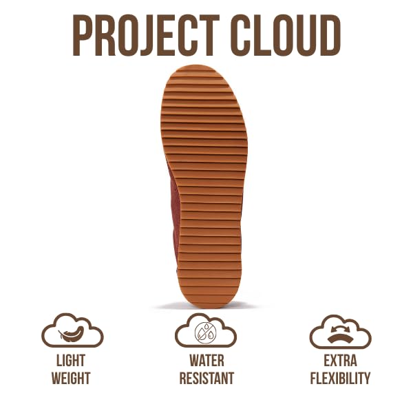 Project Cloud | "Lynn" Fashion Sneakers for Women | Lace-up | Memory Foam | Lightweight | Non-Slip