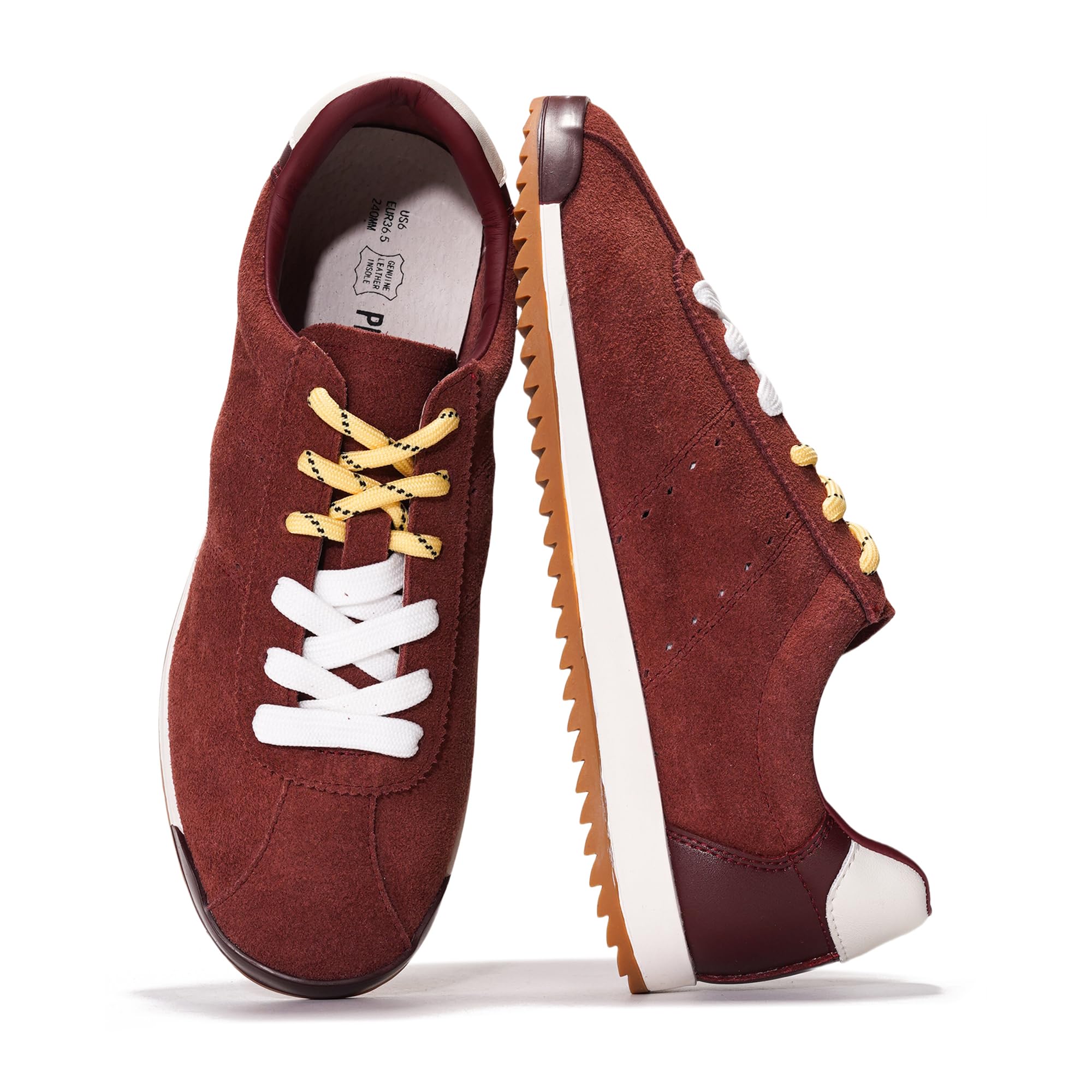 Project Cloud | "Lynn" Fashion Sneakers for Women | Lace-up | Memory Foam | Lightweight | Non-Slip