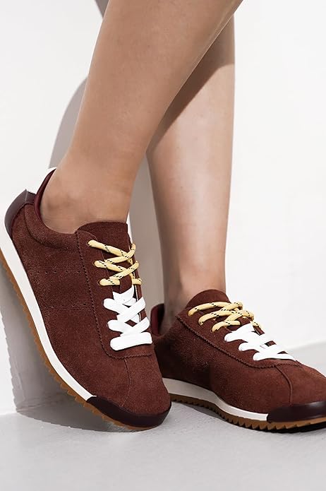 Project Cloud Women's | Fashion Sneakers for Women | Lace-up | Memory Foam | Lightweight | Non-Slip - Lynn