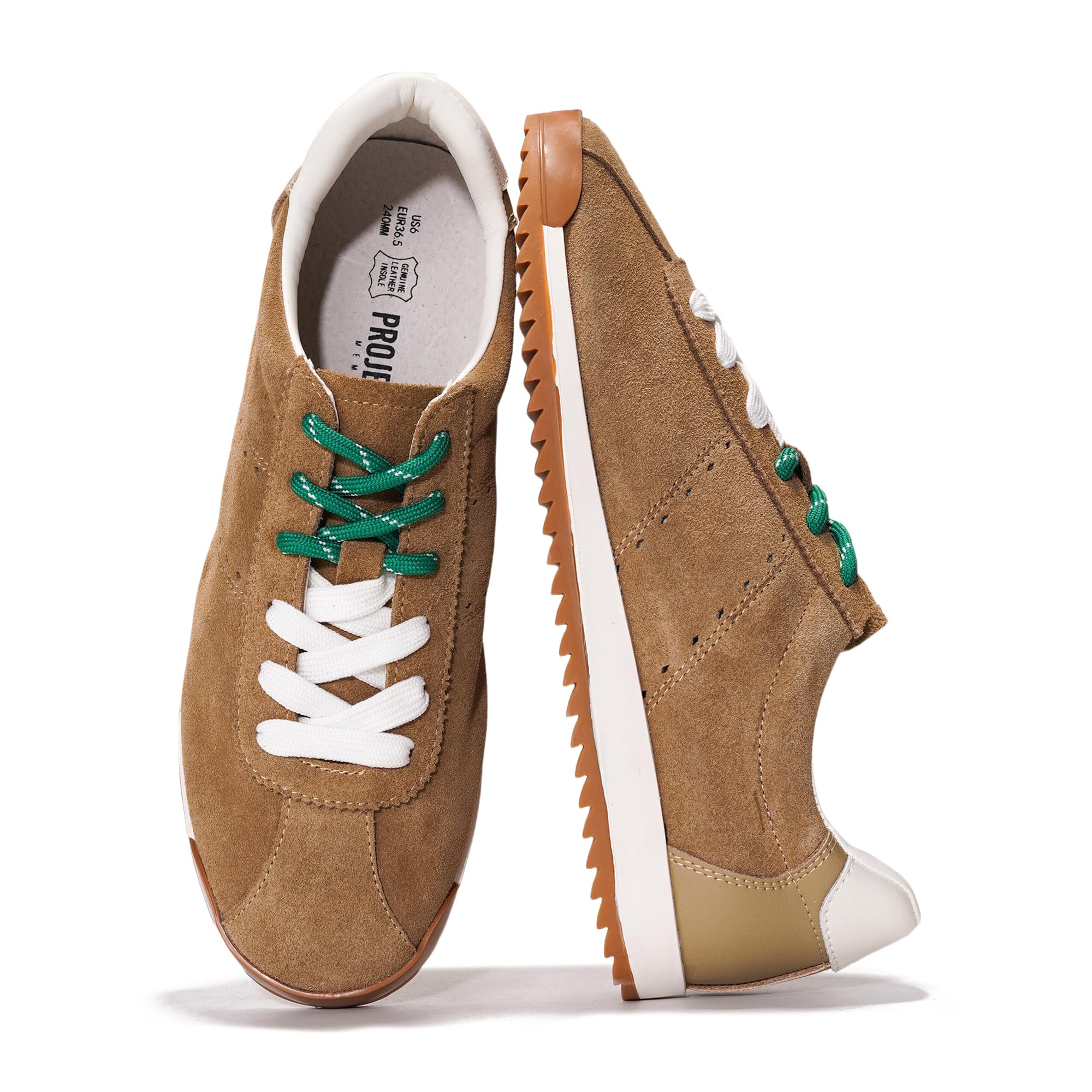 Project Cloud | "Lynn" Fashion Sneakers for Women | Lace-up | Memory Foam | Lightweight | Non-Slip
