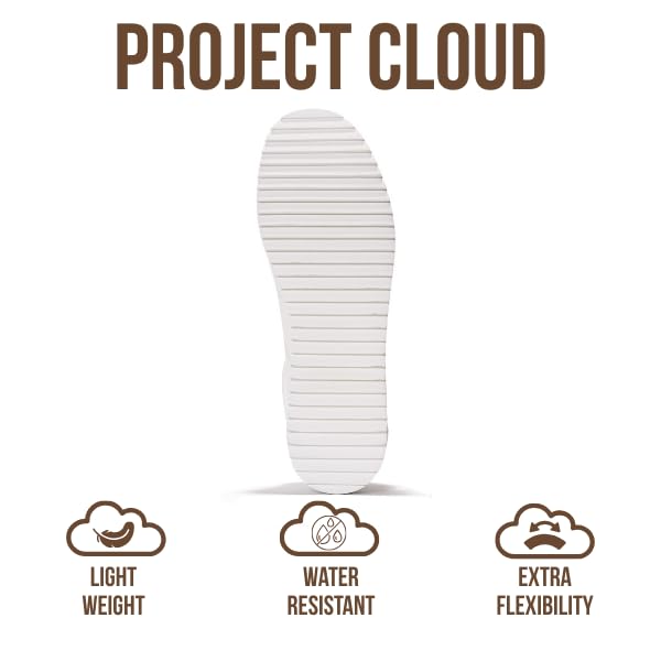 Project Cloud | "Lynn" Fashion Sneakers for Women | Lace-up | Memory Foam | Lightweight | Non-Slip