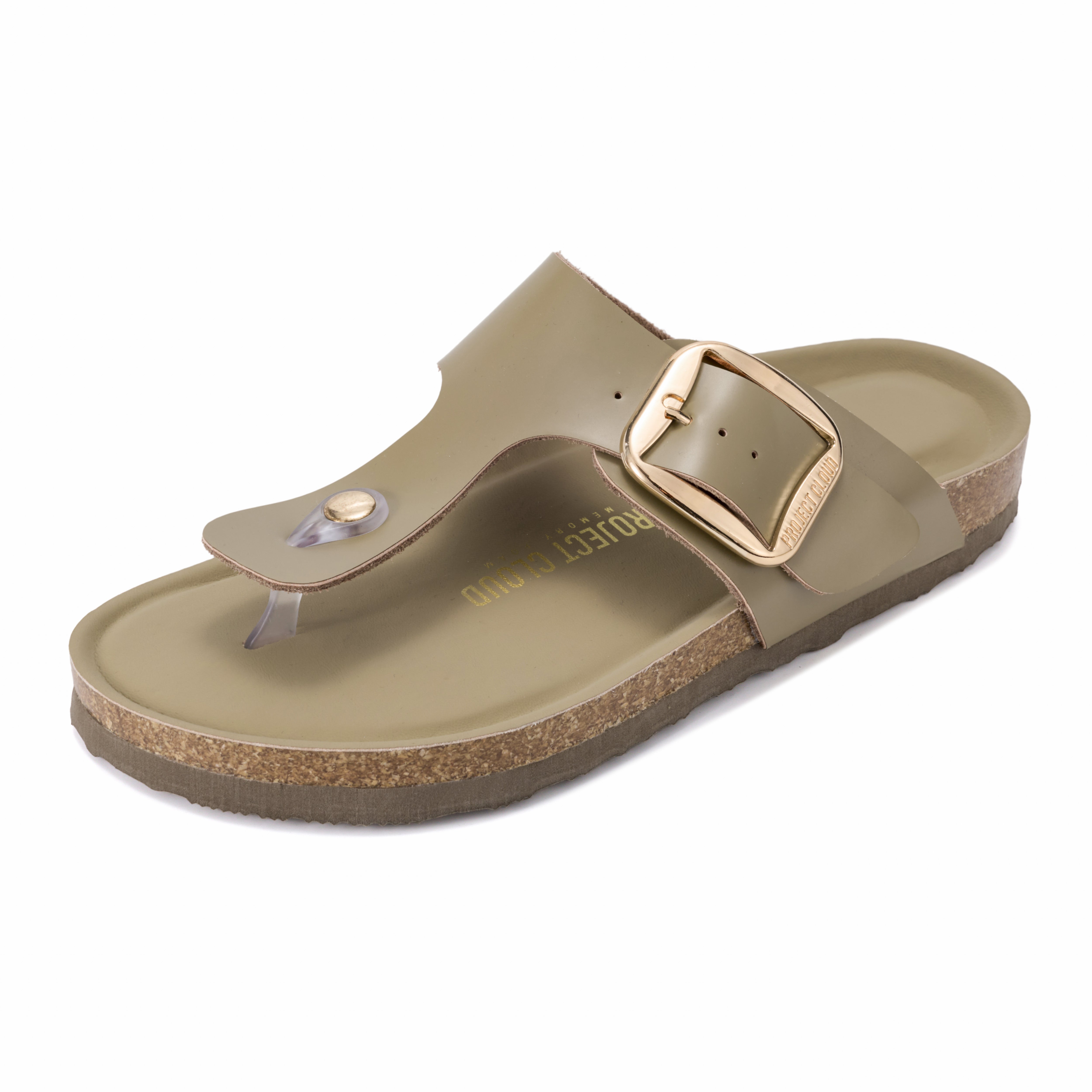 Project Cloud Women's | 100% Genuine Leather Thong Sandals | Memory Foam Insole | Lightweight | Non-Slip - Malaga - Project Cloud - Sandals -Shop Project Cloud premium footwear Now!