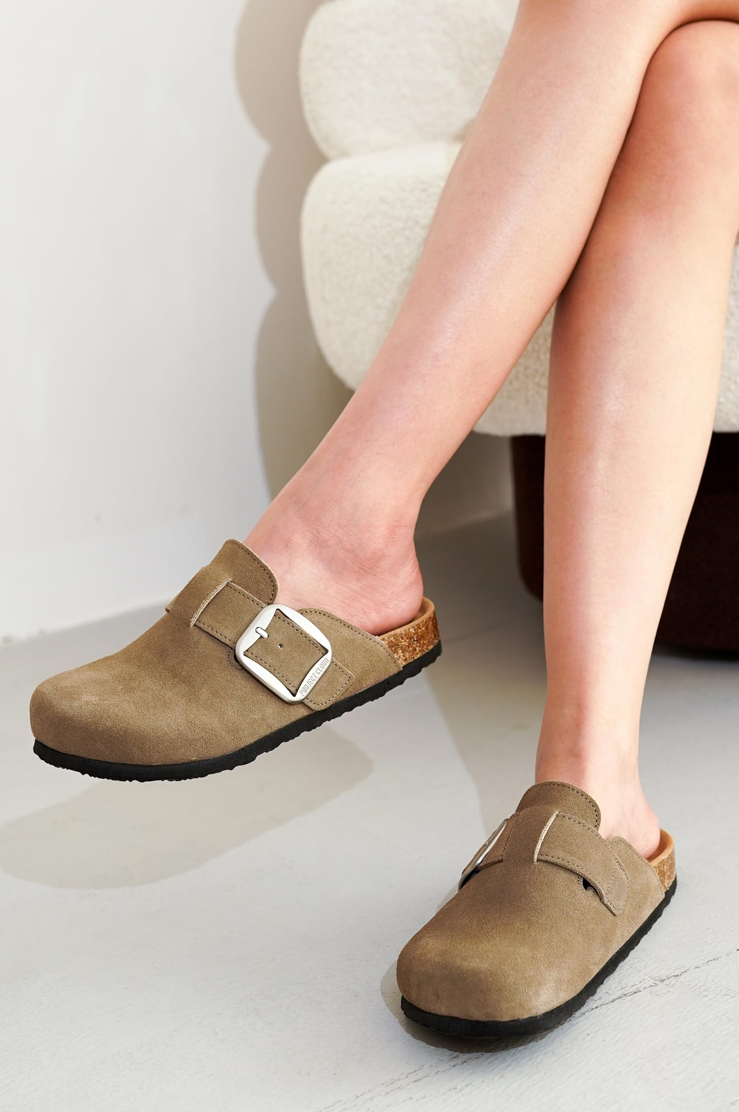 Project Cloud | "Manchester" Women Clogs | Genuine Leather | ProjectPlush™️ | Non-Slip
