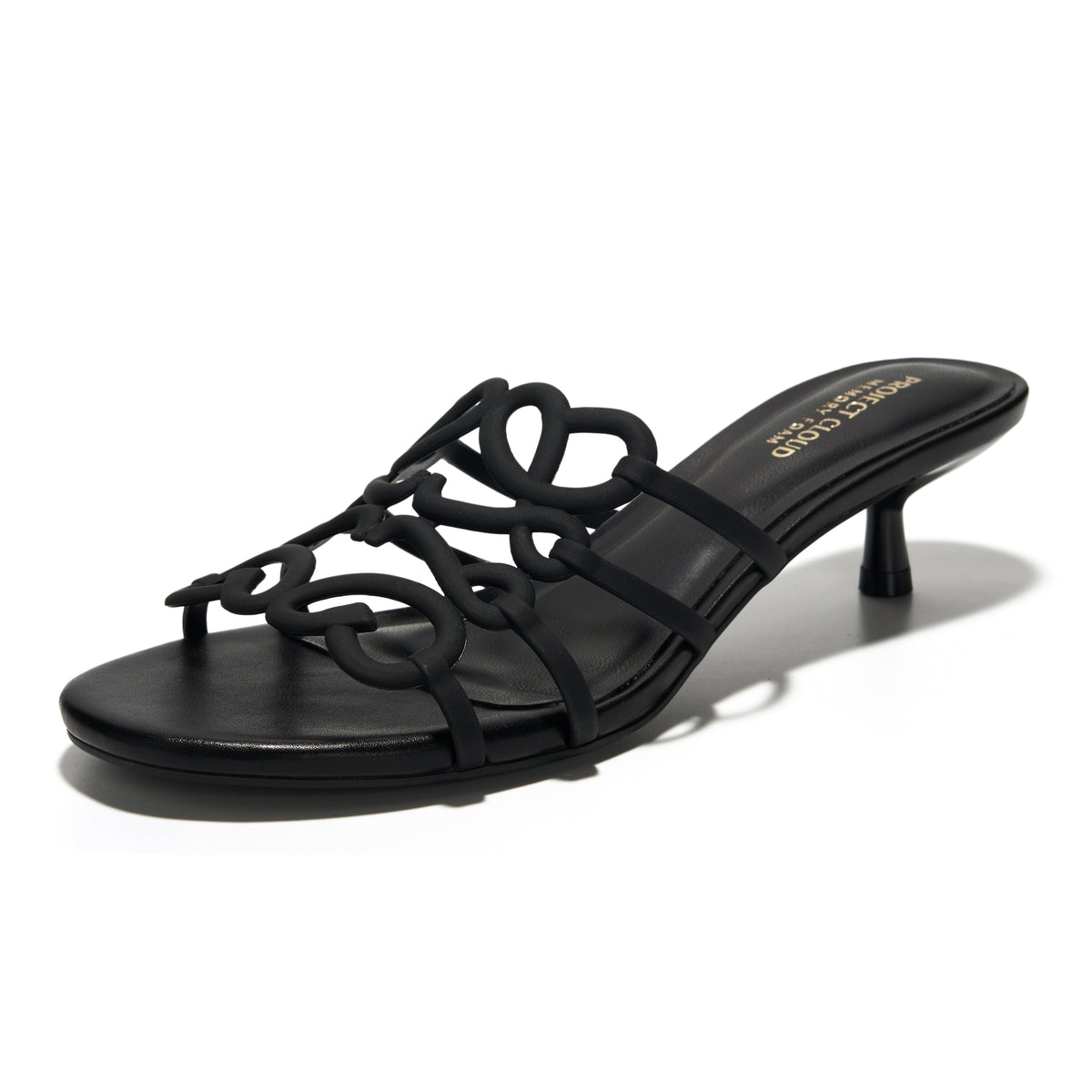 Project Cloud Women's | 1.8 inch Kitten Heels Sandals | Memory Foam Insole | Lightweight | Non-Slip - Mandala - Project Cloud - Sandals -Shop Project Cloud premium footwear Now!