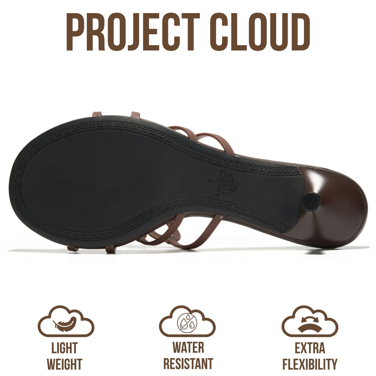 Project Cloud Women's | 1.8 inch Kitten Heels Sandals | Memory Foam Insole | Lightweight | Non-Slip - Mandala - Project Cloud - Sandals -Shop Project Cloud premium footwear Now!