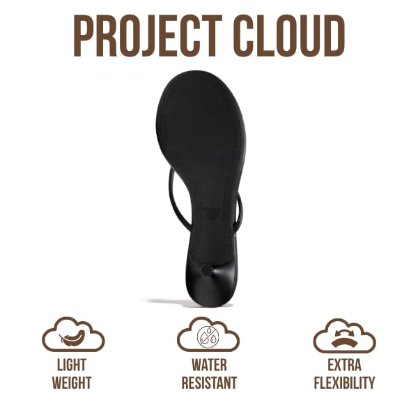 Project Cloud Women's | Genuine Leather Sandals Women Footwear | Memory Foam | Lightweight | Non-Slip - Mango - Project Cloud - Sandals -Shop Project Cloud premium footwear Now!