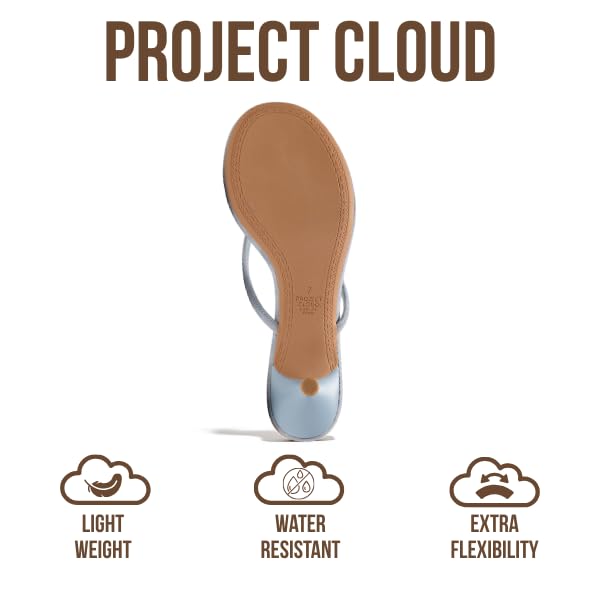 Project Cloud Women's | Genuine Leather Sandals Women Footwear | Memory Foam | Lightweight | Non-Slip - Mango - Project Cloud - Sandals -Shop Project Cloud premium footwear Now!