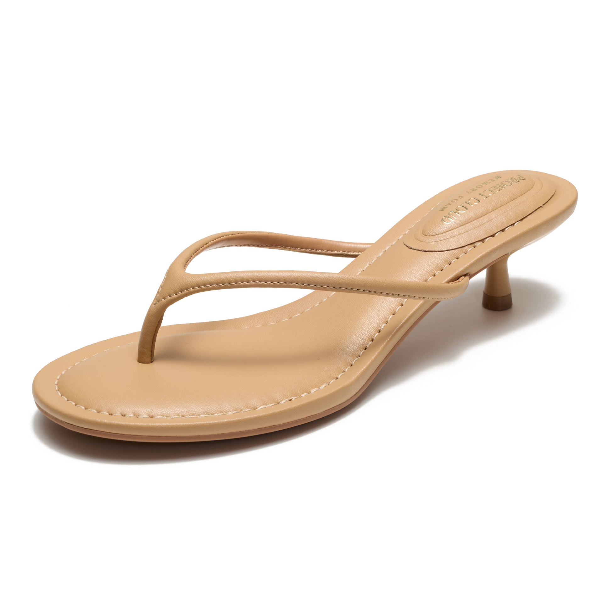 Project Cloud Women's | Genuine Leather Sandals Women Footwear | Memory Foam | Lightweight | Non-Slip - Mango - Project Cloud - Sandals -Shop Project Cloud premium footwear Now!