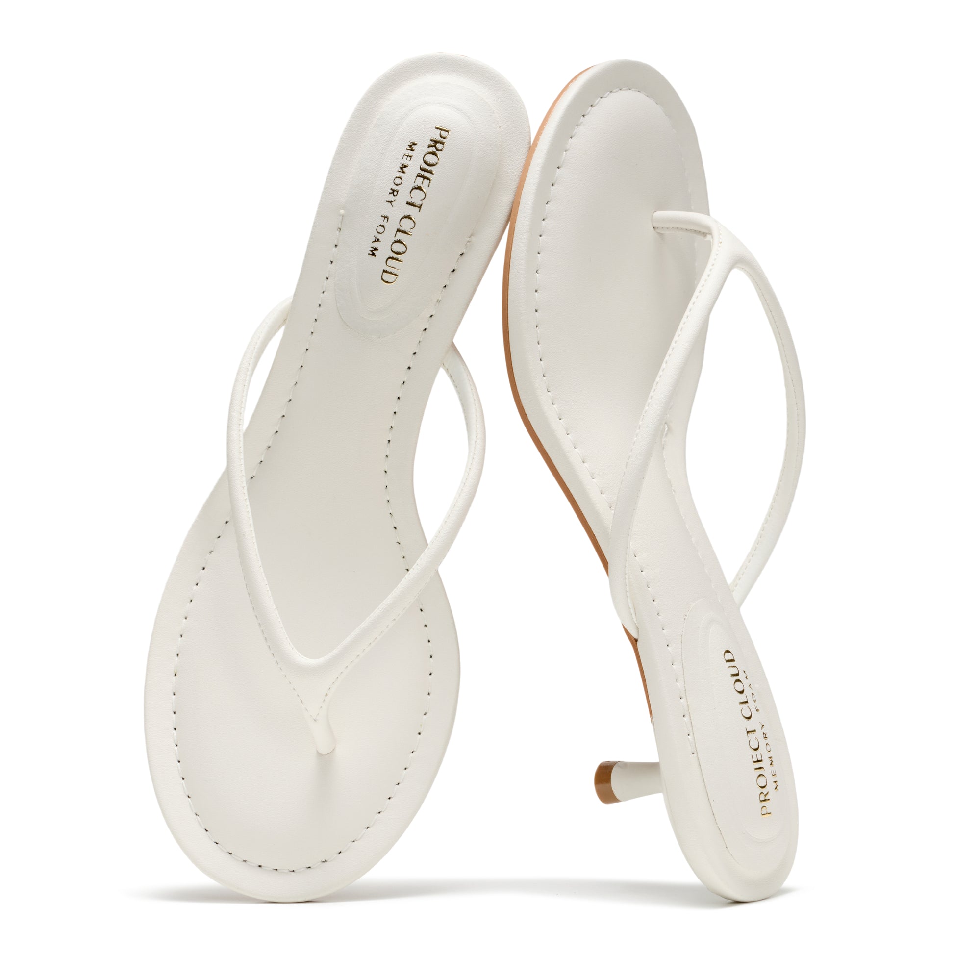 Project Cloud Women's | Genuine Leather Sandals Women Footwear | Memory Foam | Lightweight | Non-Slip - Mango - Project Cloud - Sandals -Shop Project Cloud premium footwear Now!
