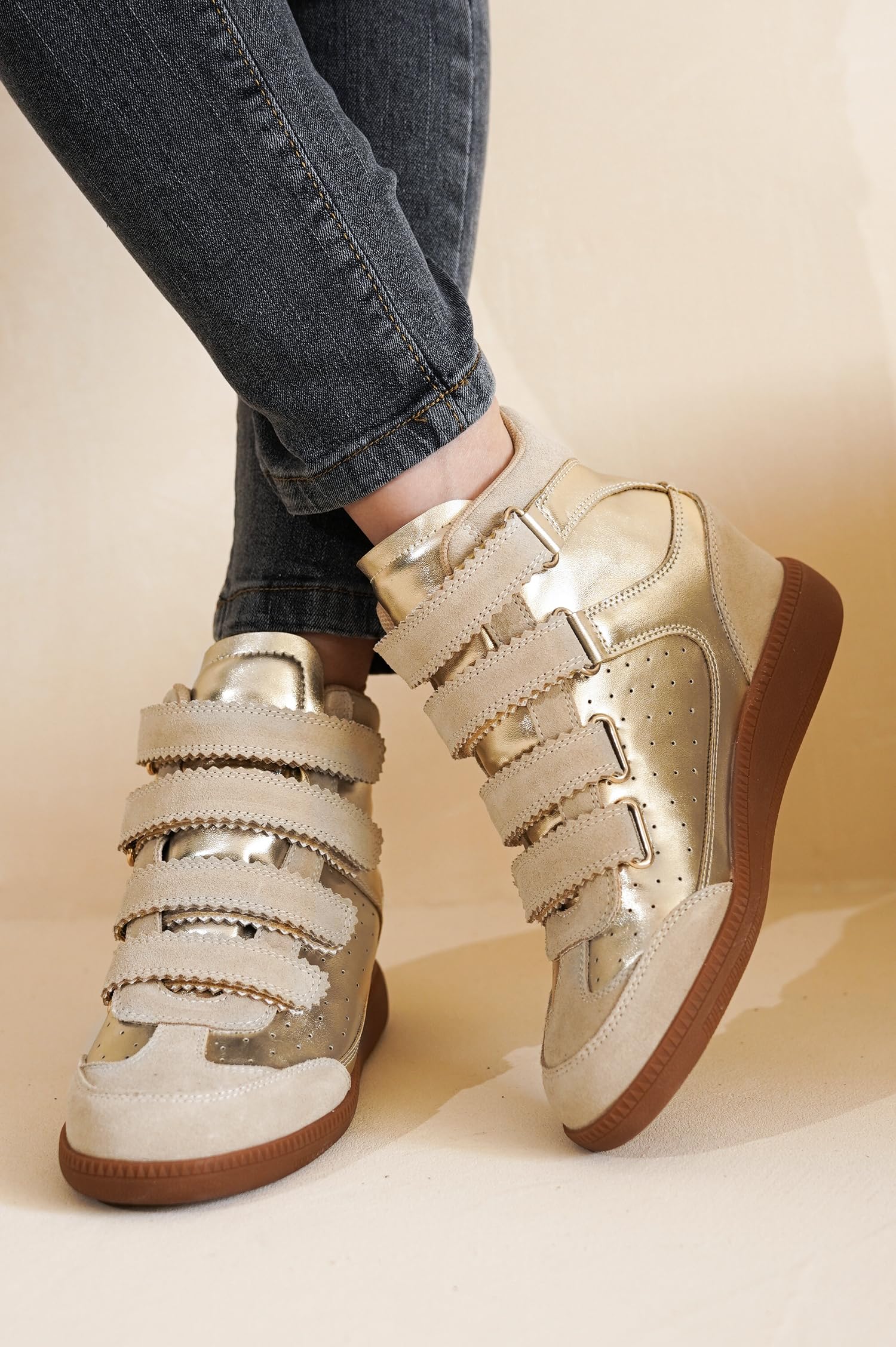 Project Cloud | "Marant" Wedge Sneakers for Women | Stylish | Memory Foam Insole | Lightweight | Non-Slip