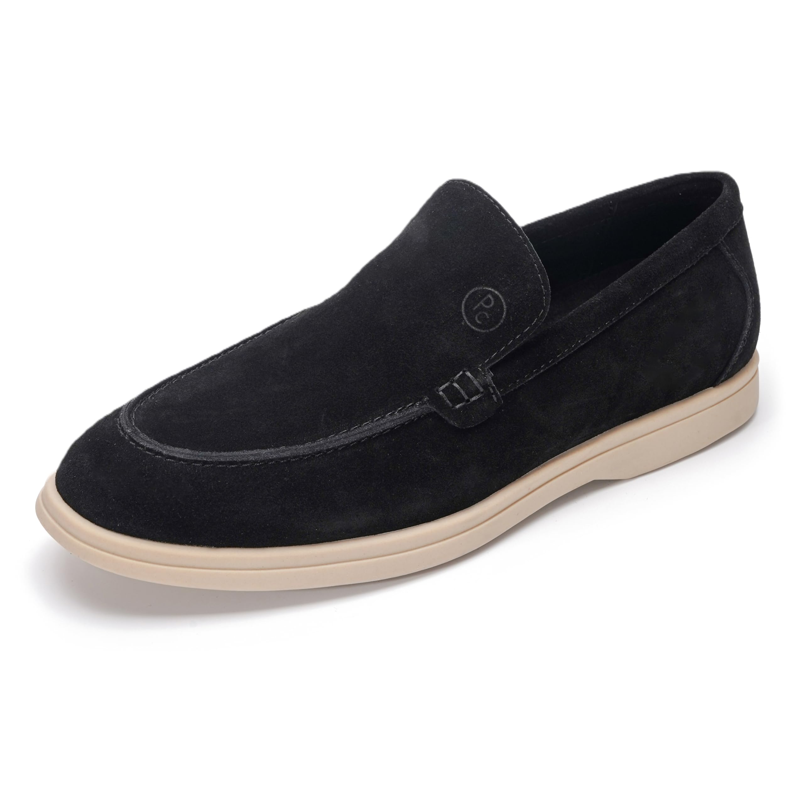 Project Cloud Men's |  100% Genuine Leather - Venetian Loafers | Memory Foam | Lightweight | Non-Slip - Mark