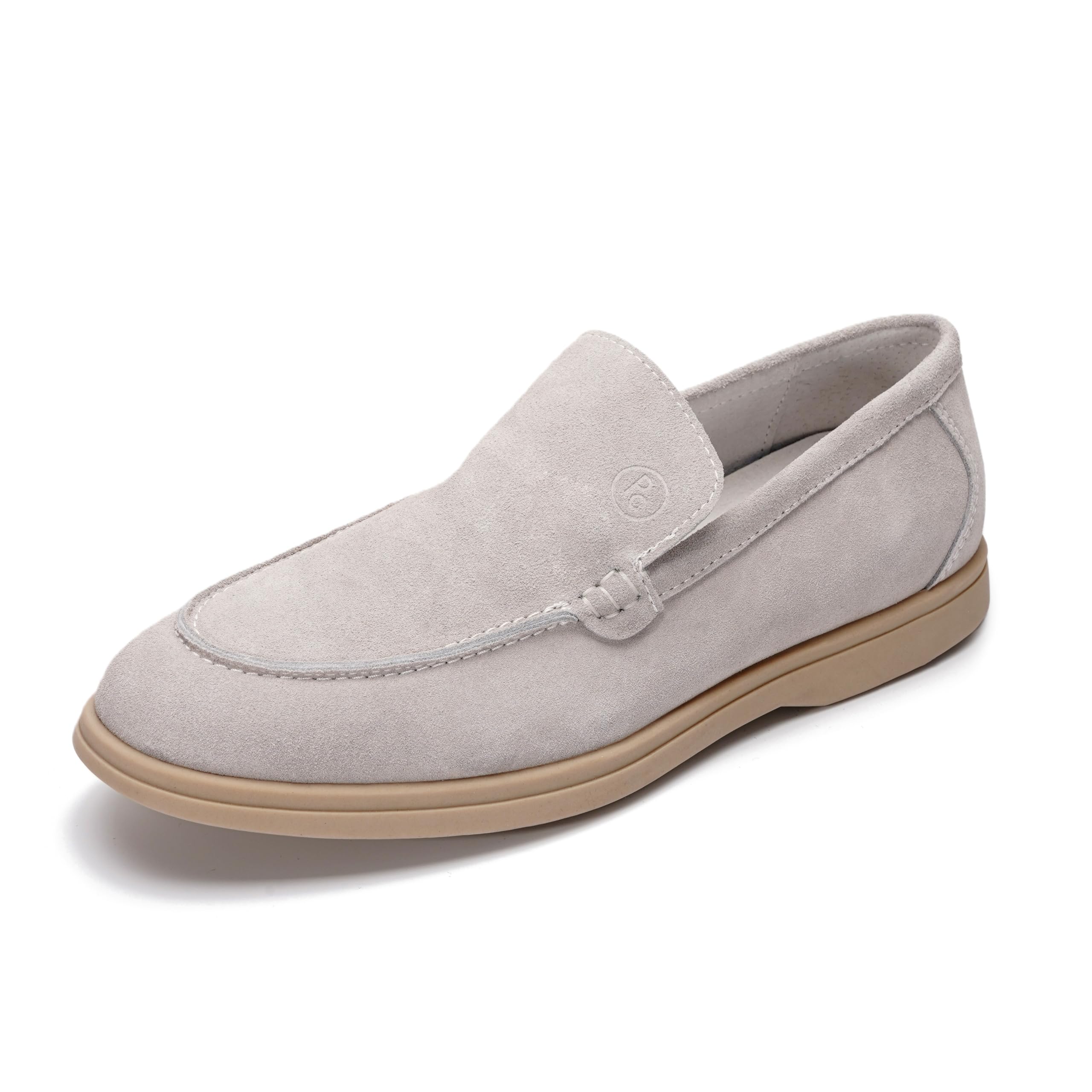 Project Cloud Brooklyn Taupe Suede Men\'s Slip-On Loafers Men main image 3