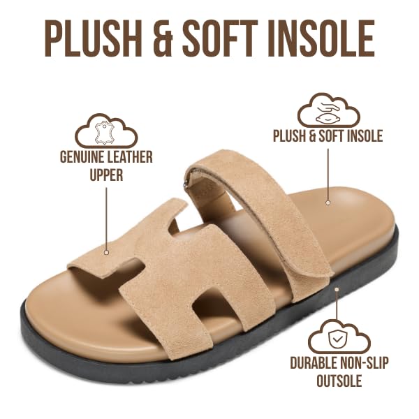 Project Cloud Women's | 100% Genuine Leather Women's Sandals