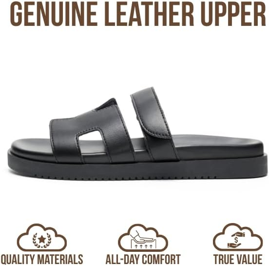 Project Cloud Women's | 100% Genuine Leather Women's Sandals | Plush Soft Insole | Lightweight | Non-Slip - Mayvy - Project Cloud - Sandals -Shop Project Cloud premium footwear Now!