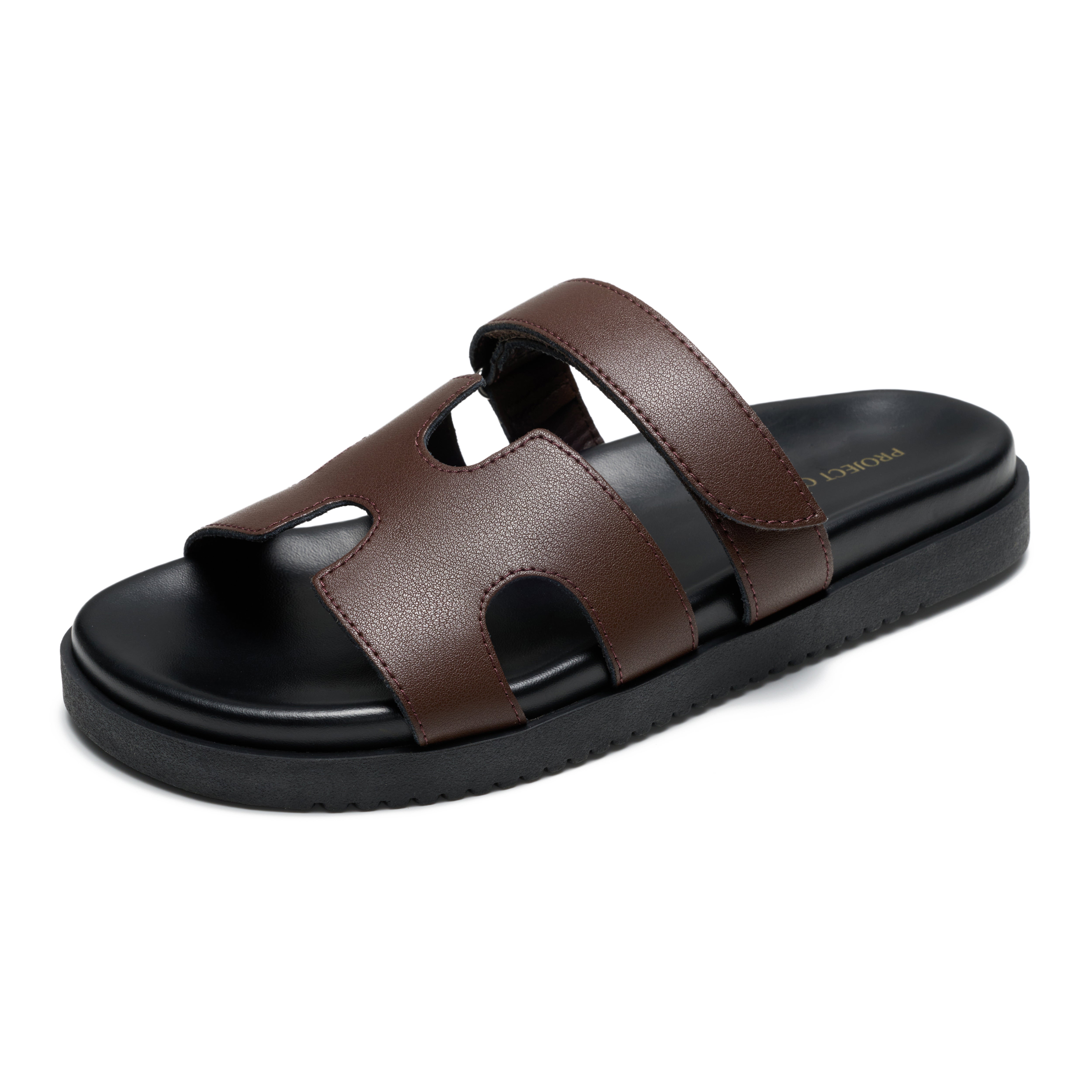 Project Cloud Women's | 100% Genuine Leather Women's Sandals | Plush Soft Insole | Lightweight | Non-Slip - Mayvy - Project Cloud - Sandals -Shop Project Cloud premium footwear Now!