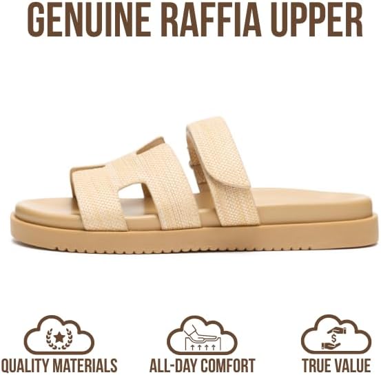 Project Cloud Women's | 100% Genuine Leather Women's Sandals | Plush Soft Insole | Lightweight | Non-Slip - Mayvy - Project Cloud - Sandals -Shop Project Cloud premium footwear Now!