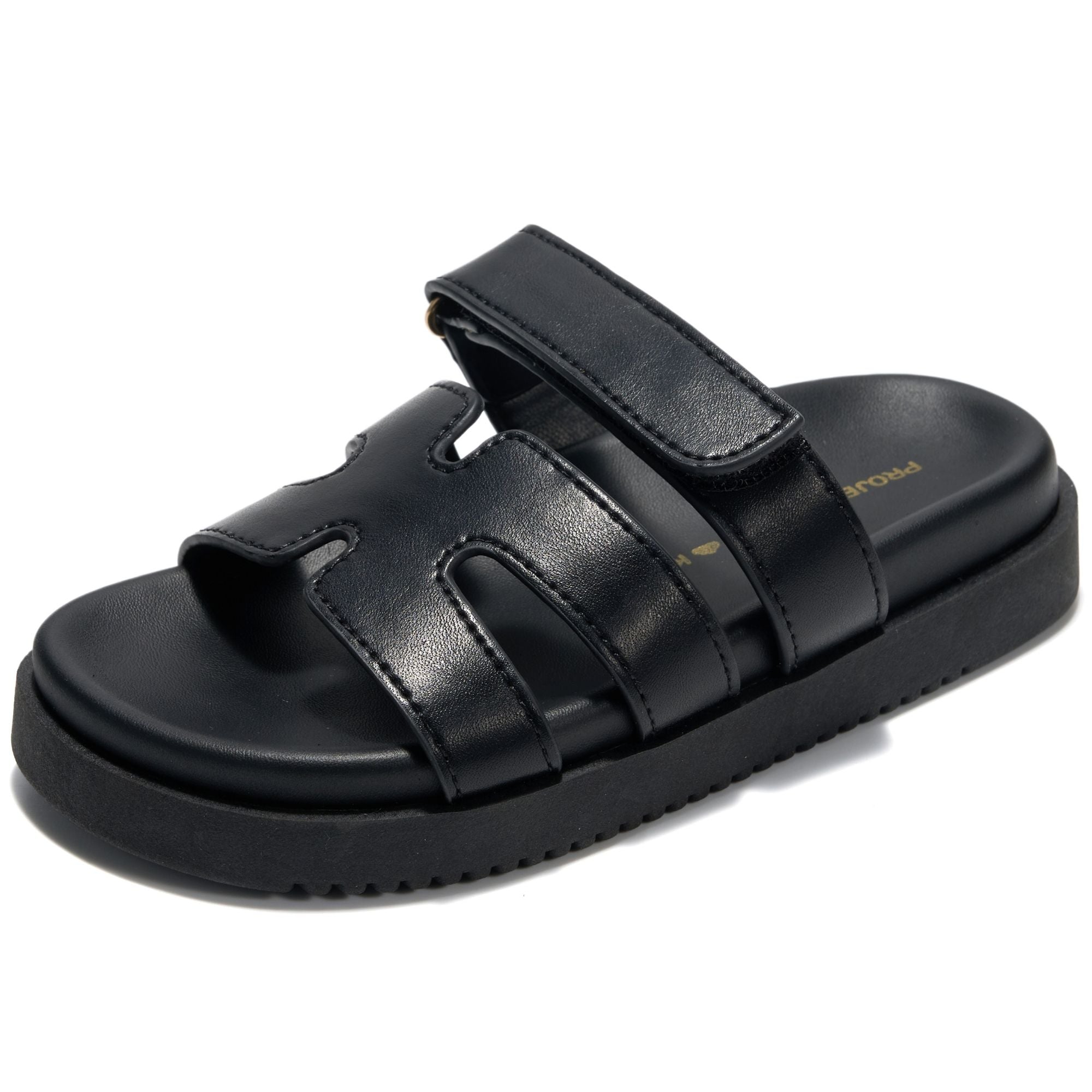 Project Cloud Kids Sandals | 100% Genuine Leather Sandals for Girls | Plush & Soft Insole | Lightweight | Non-Slip - Mayvy Kids